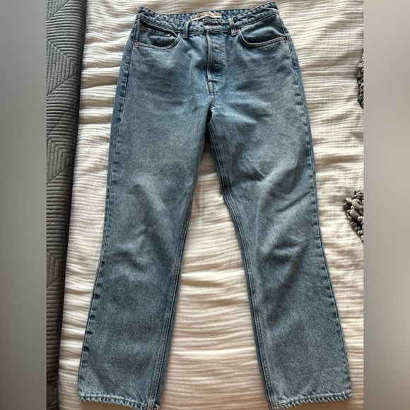 GRLFRND Karolina High Rise Straight Jean - Picture 1 of 4